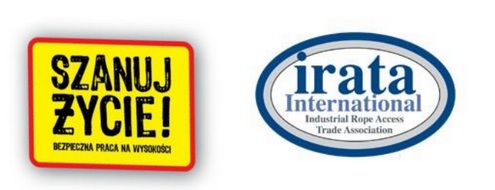 Certyfikat IRATA International oraz Szanuj Życie — bezpieczna praca na wysokości